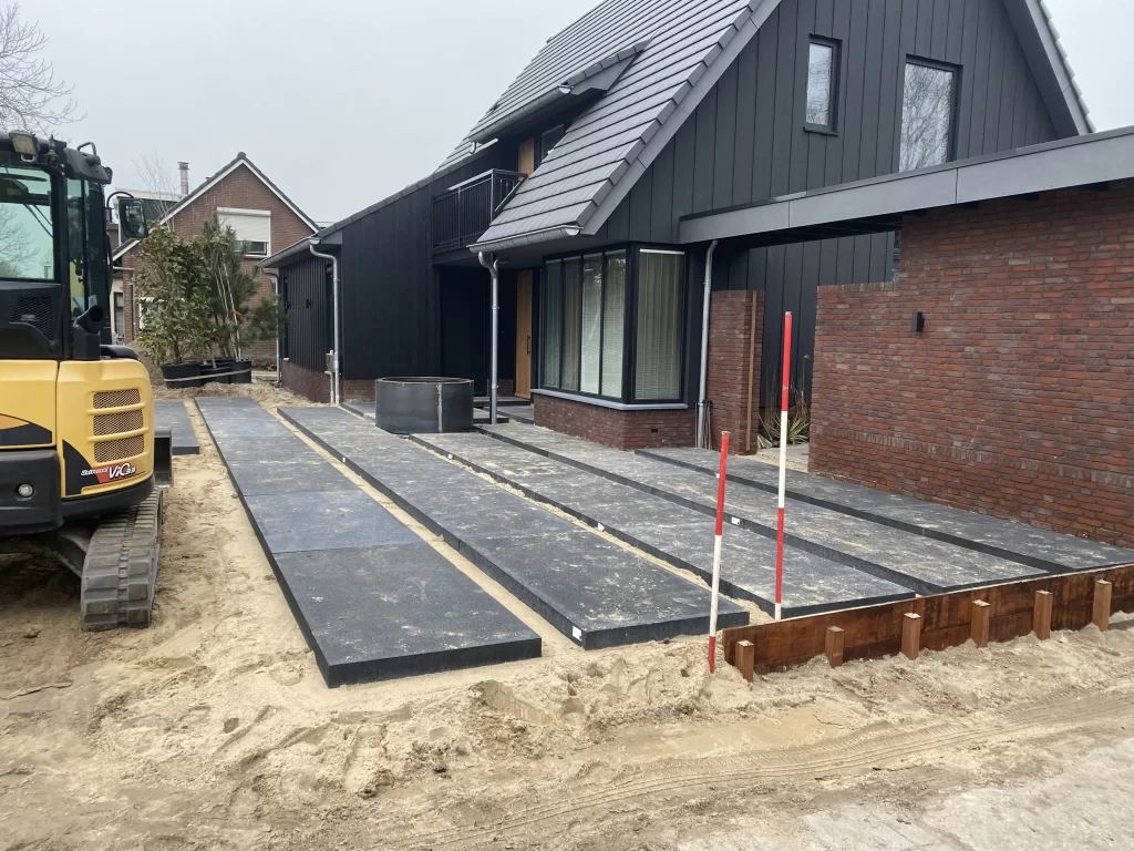 Resultaat tuinaanleg