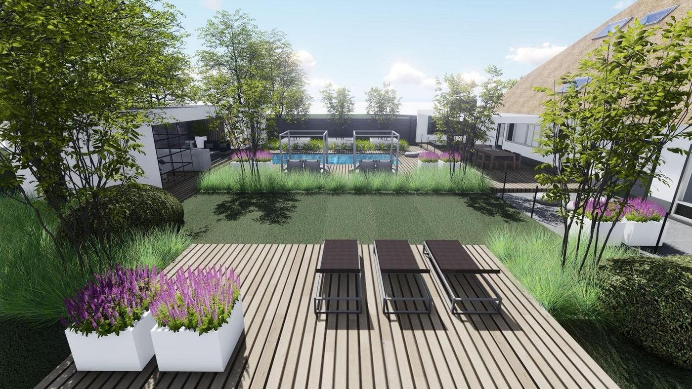 Tuinontwerp door Carpe Hortus